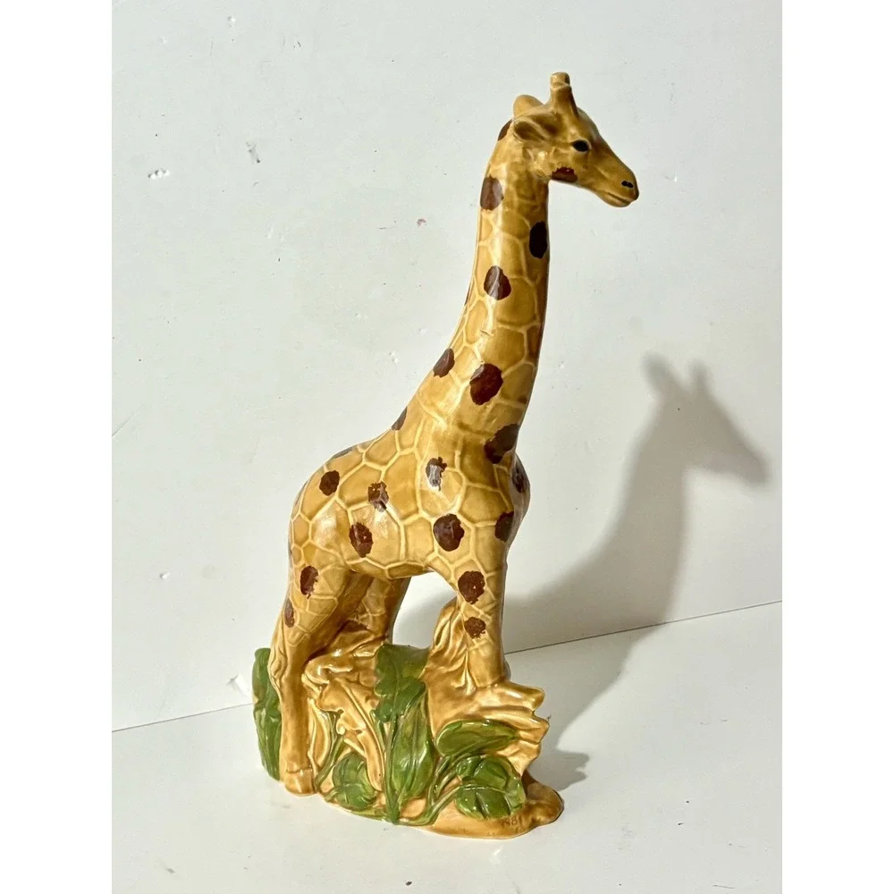 Vintage Ceramic Giraffe Decor Figure 12
